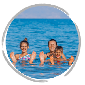 Kids in the Dead Sea