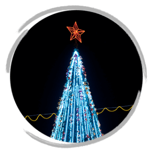 Traditional Jaffa Christmas Tree